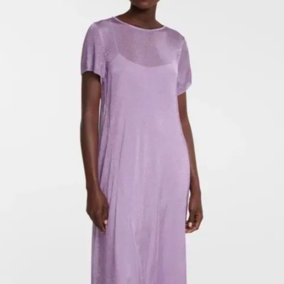 The Row Pasol Sheer Crewneck Dress - Picture 5 of 10